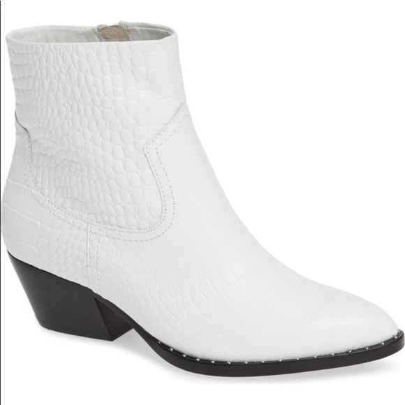 Brand New Something Navy white boots - Picture 5 of 8